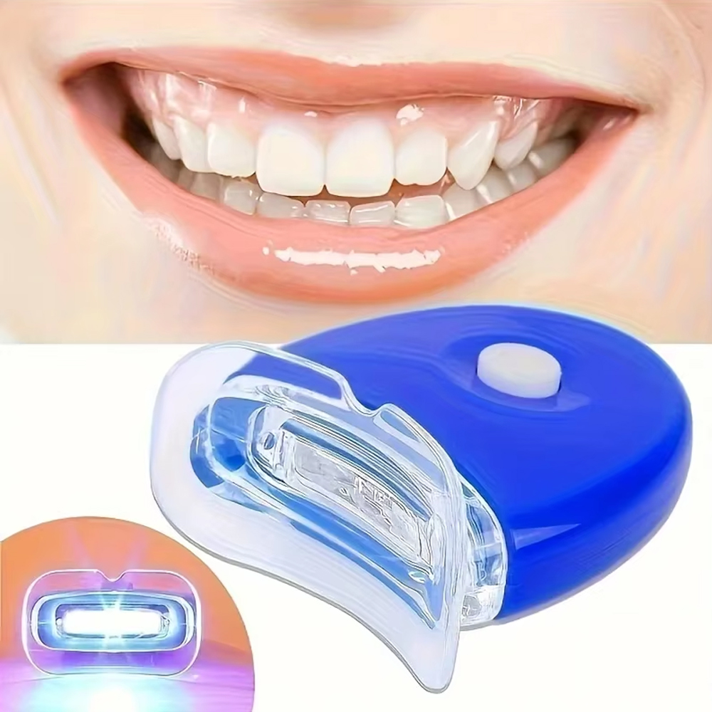 Teeth Whitening With Laser - Domowe wybielanie zębów Wbudowane 1-świetlówkowe akceleratory