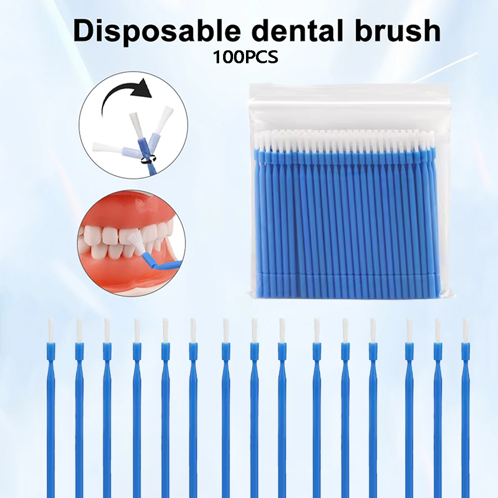 Teeth Whitening Express - 100 szt. Jednorazowe aplikatory z mikro
