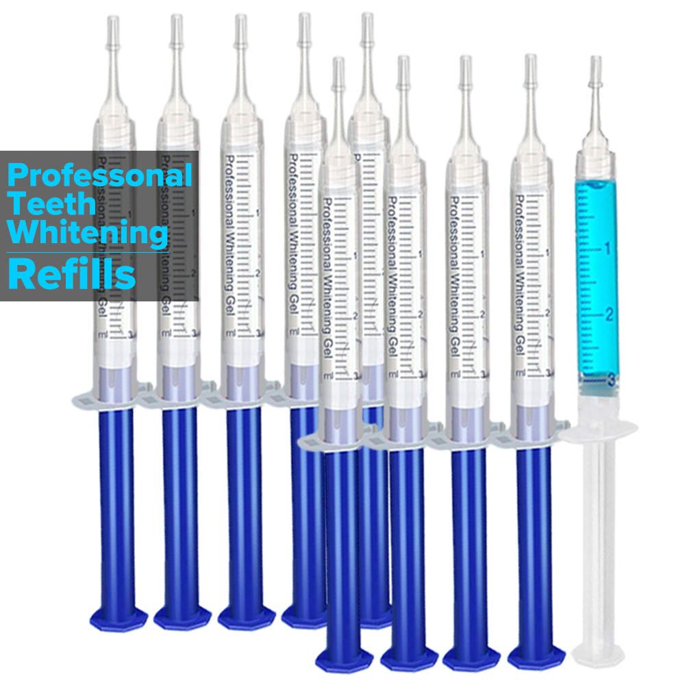 Teeth Whitening Gels - Żel do wybielania zębów w strzykawce,