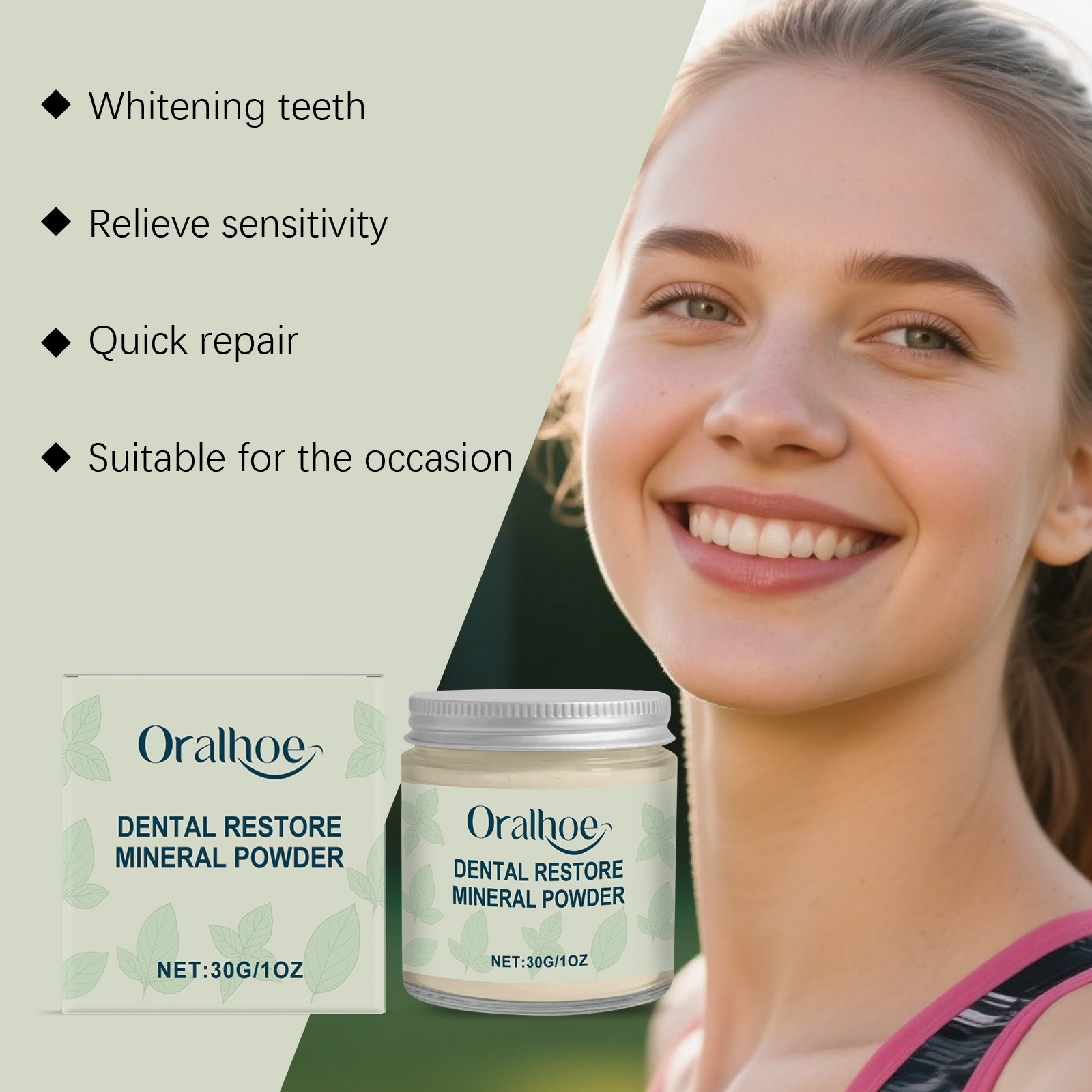 ORALHOE Dental Restore Mineral – Teeth Whitening Or Bleaching recenzja i cena