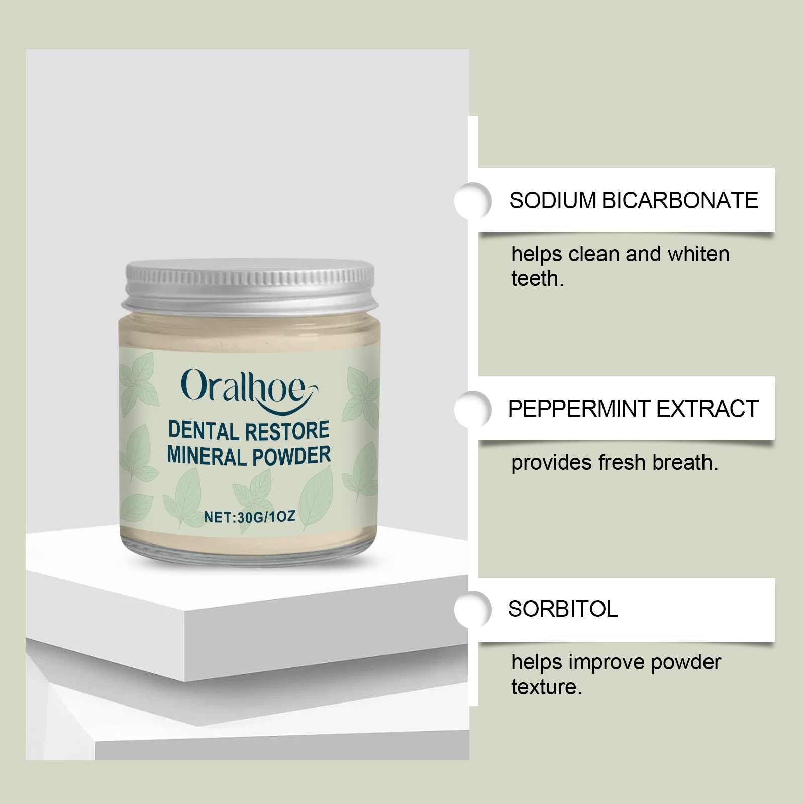 ORALHOE Dental Restore Mineral – Teeth Whitening Or Bleaching recenzja i cena