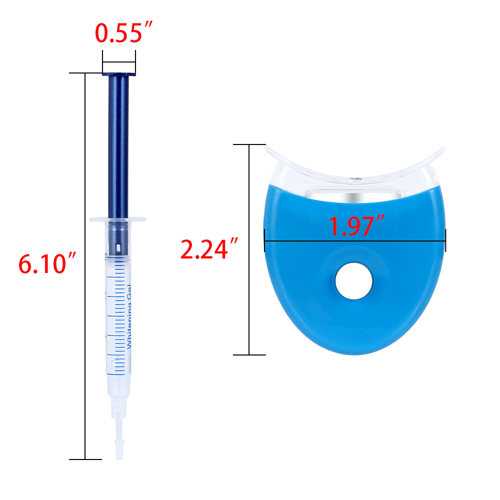 1 zestaw Wybielanie zębów 44%  – Teeth Whitening Gels recenzja i cena